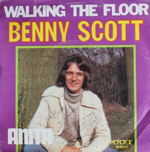 Benny Scott - Walking The Floor 06758 Vinyl Singles Vinyl Goed / Hoes Goed