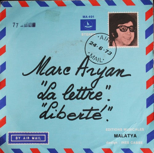 Marc Aryan - La lettre 06813 Vinyl Singles Vinyl Goed / Hoes Goed