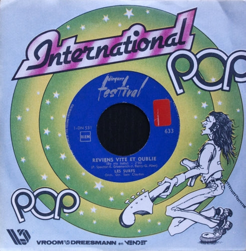 Les Surfs - Reviens Vite Et Oublie 07238 Vinyl Singles Vinyl Goed / Hoes Goed