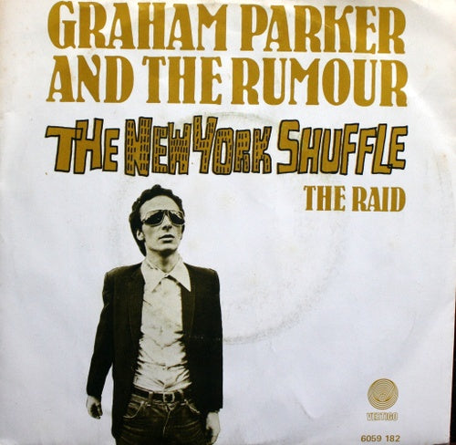 Grahm Parker - The New York Shuffle Vinyl Singles Vinyl Zeer Goed / Hoesje Goed "VINYLSINGLES.NL"