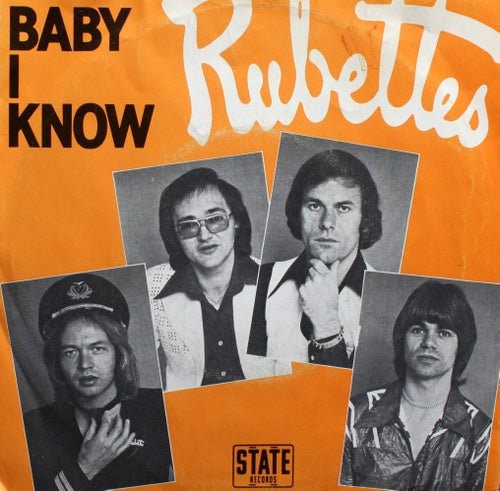 Rubettes - Baby I Know 07605 Vinyl Singles Vinyl Goed / Hoes Goed