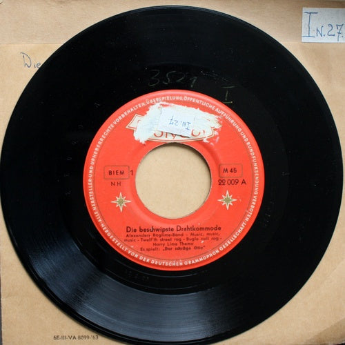 Schrage Otto - Die Beschwipste Drahtkommode 07625 Vinyl Singles Vinyl Goed / Hoes Generic