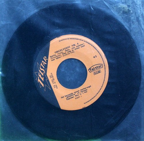Mortierorgel Minerva - Orgelfeest Nr. 4 08158 Vinyl Singles Vinyl Goed / Hoes Generic