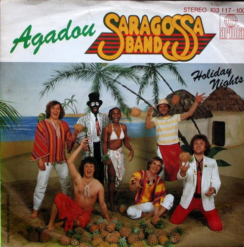 Saragossa Band - Agadou 06708 Vinyl Singles Vinyl Goed / Hoes Goed