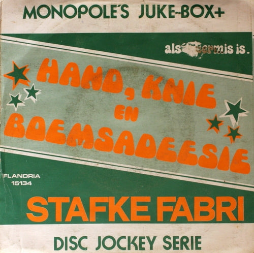 Stafke Fabri - Hand, Knie En Boemsadeesie 08548 Vinyl Singles Vinyl Goed / Hoes Goed