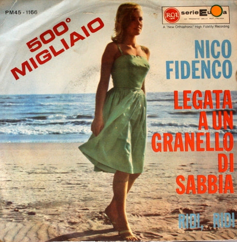 Nico Fidenco - Legata A Un Granello Di Sabbia 08651 Vinyl Singles Vinyl Goed / Hoes Goed
