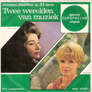 Various - Twee Werelden Van Muziek Vinyl Singles Vinyl Goed / Hoes Goed