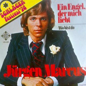 Jurgen Marcus - Ein Engel, Der Mich Liebt 27198 Vinyl Singles Vinyl Goed / Hoes Goed