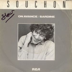 Alain Souchon - On Avance 09674 Vinyl Singles Vinyl Goed / Hoes Goed