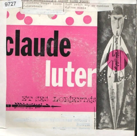 Claude Luter Et Son Orchestre - Custom's Racket Blues 09727 Vinyl Singles EP Vinyl Goed / Hoes Sticker