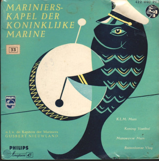 Marinierskapel der Koninklijke Marine - No Title 25019 Vinyl Singles EP Vinyl Goed / Hoes Goed
