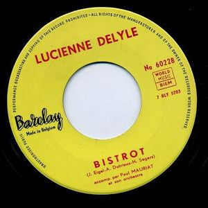 Lucienne Delyle - Bistrot 09962 Vinyl Singles Vinyl Goed / Hoes Generic