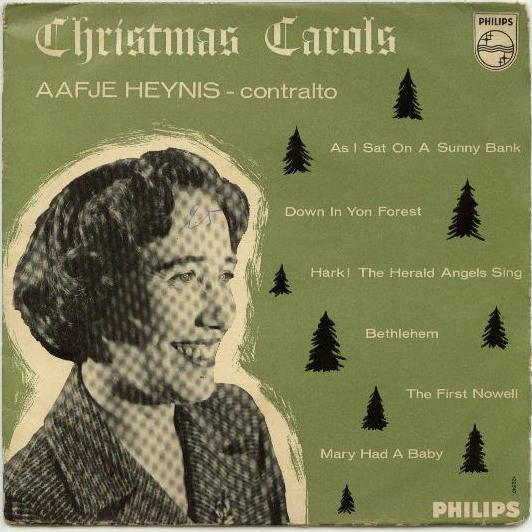 Aafje Heynis - Christmas Carols Vinyl Singles Vinyl Goed / Hoes Goed