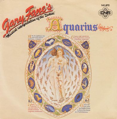 Gary Fane - Aquarius Vinyl Singles Vinyl Zeer Goed / Hoesje Goed "VINYLSINGLES.NL"