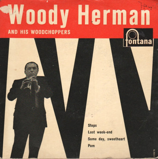 Woody Herman And His Woodchoppers - Steps 10304 Vinyl Singles EP Vinyl Goed / Hoes Goed