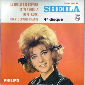 Sheila - Le Sifflet Des Copains 10506 Vinyl Singles EP Vinyl Goed / Hoes Goed