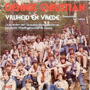 Dennie Christian - Vrijheid En Vrede 33565 Vinyl Singles Vinyl Goed / Hoes Goed