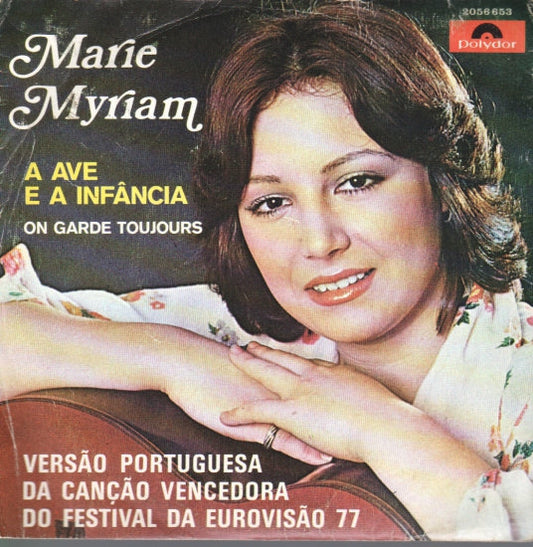 Marie Myriam - A Ave E A Infancia 10812 Vinyl Singles Vinyl Goed / Hoes Goed
