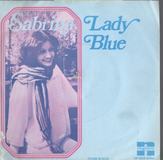Sabrina - Lady Blue 10947 Vinyl Singles Vinyl Goed / Hoes Goed