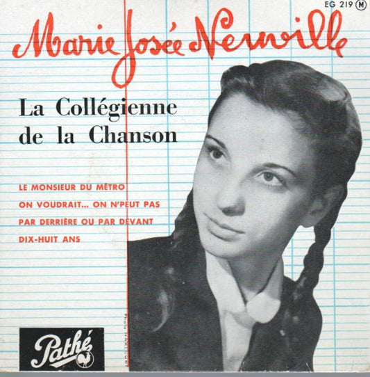 Marie-Jose Neuville - Le Monsieur Du Métro 10986 Vinyl Singles EP Vinyl Goed / Hoes Goed