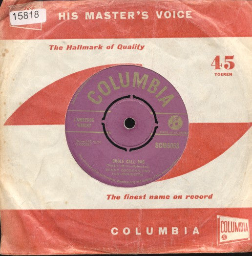 Benny Goodman / Benny Goodman Sextet - Bugle Call Rag 15818 Vinyl Singles Vinyl Goed / Hoes Goed