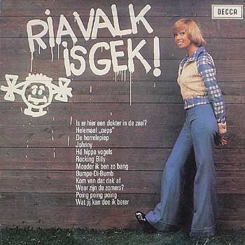 Ria Valk - Ria Valk Is Gek! (LP) 51393 Vinyl LP Vinyl Goed / Hoes Goed