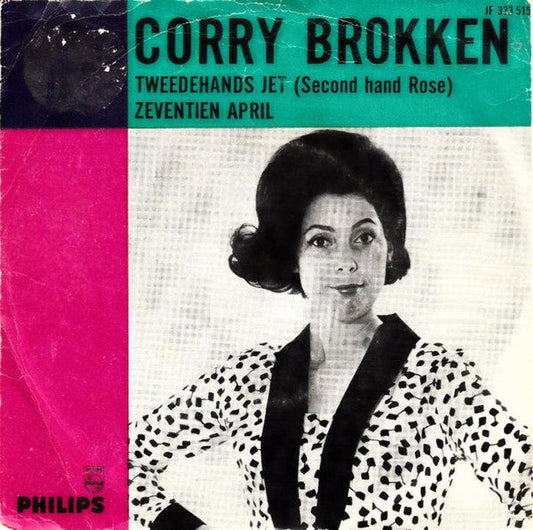 Corry Brokken - Tweedehands Jet (Second Hand Rose) 23343 Vinyl Singles Vinyl Goed / Hoes Goed