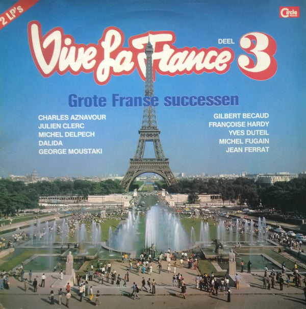 4 delen van: Various - Vive La France - Alle Grote Franse Successen