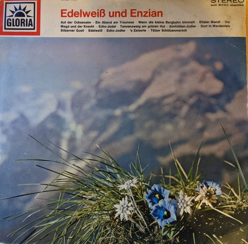 Various - Edelweiß und Enzian (LP) 46276 Vinyl LP Vinyl Goed / Hoes Goed