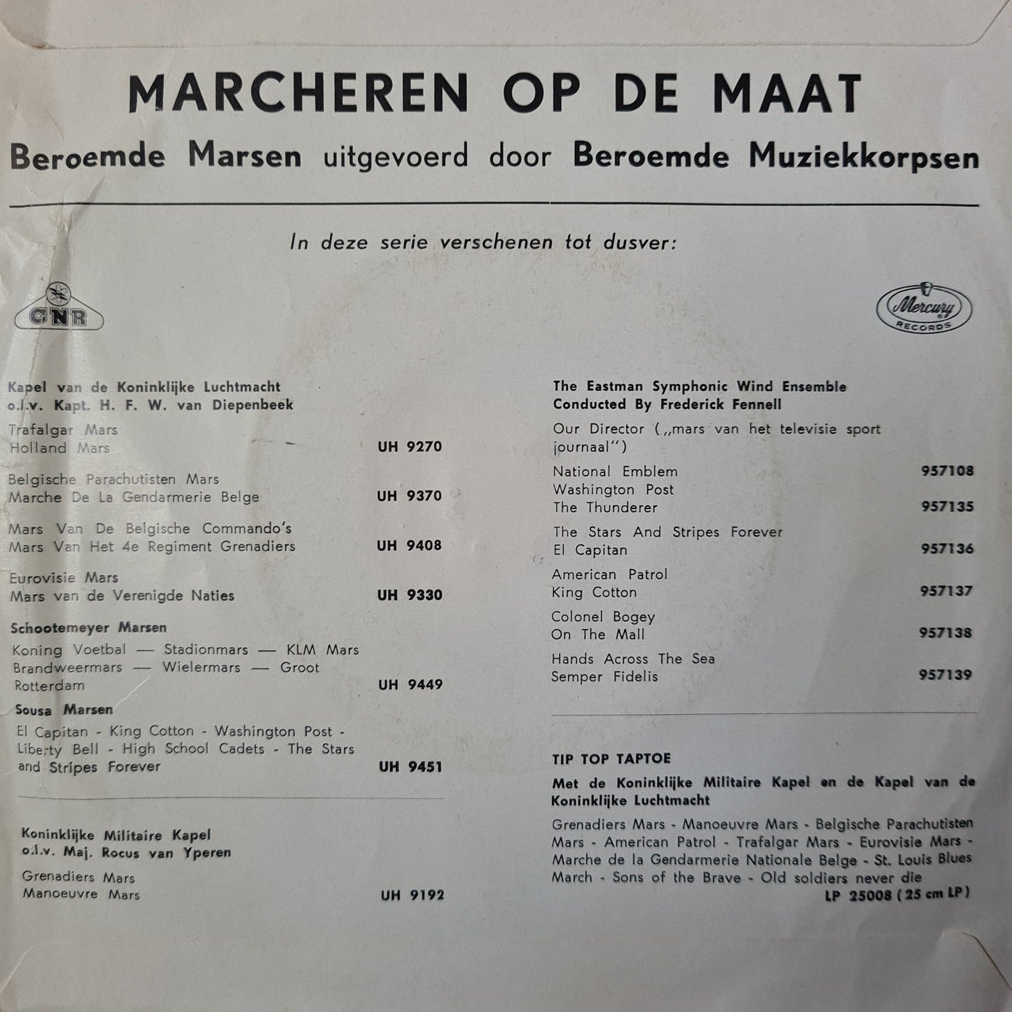 Kapel Van De Koninklijke Luchtmacht - Schootemeyer Marsen 29558 Vinyl Singles Vinyl Goed / Hoes Goed