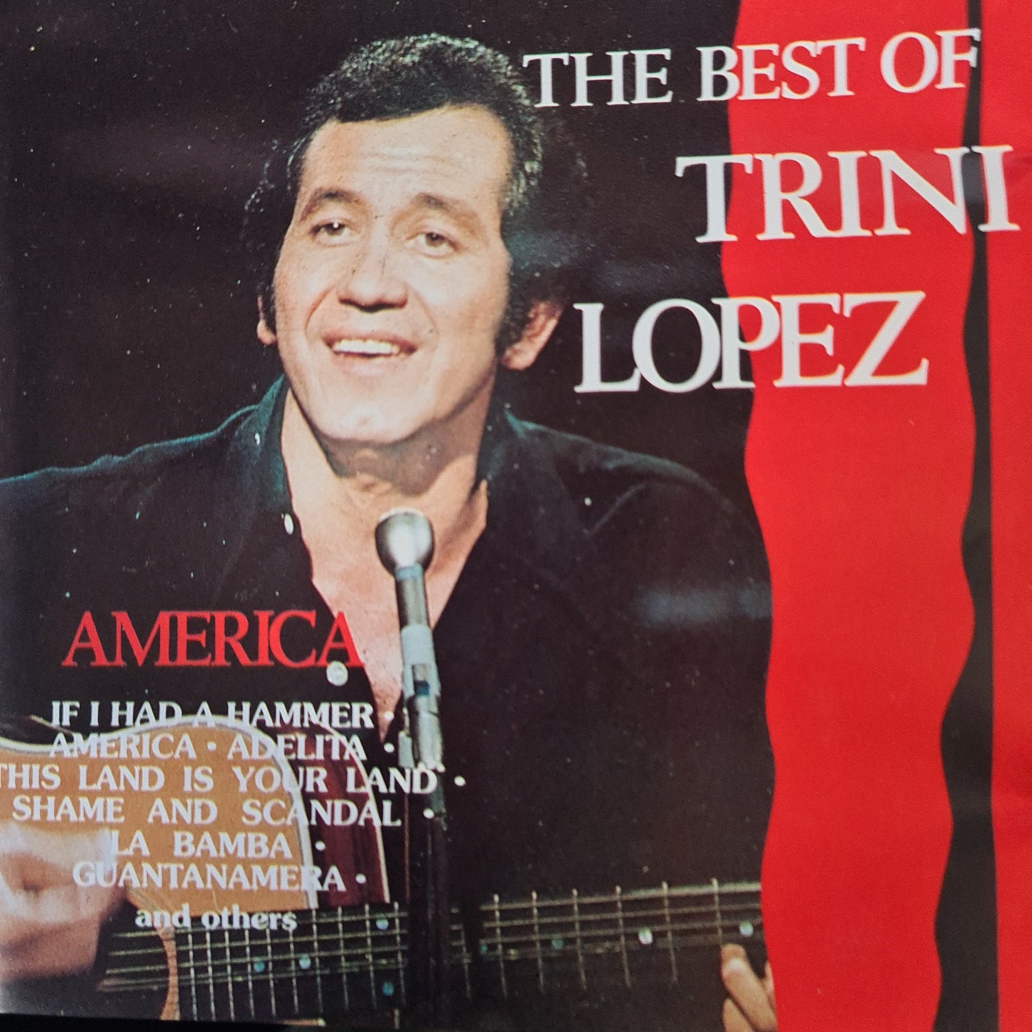 Trini Lopez - The Best Of Trini Lopez America (CD) Compact Disc Vinyl Goed / Hoes Goed