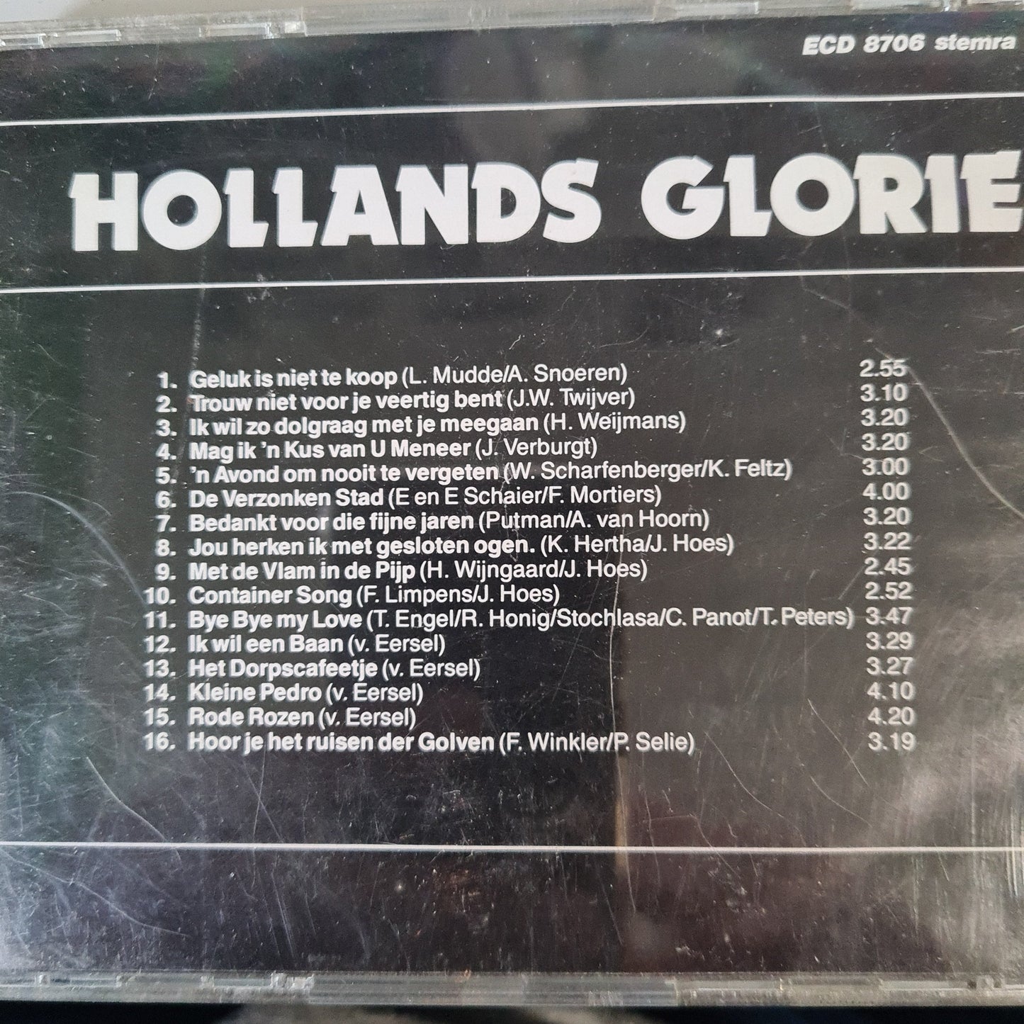 Various - Hollands Glorie - 16 Hollandse Verzamel Hits (CD) Compact Disc Vinyl Goed / Hoes Goed