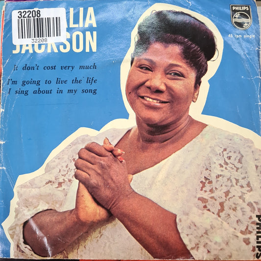 Mahalia Jackson - I'm Going To Live The Life I Sing About In My Song 32208 Vinyl Singles Vinyl Goed / Hoes Goed