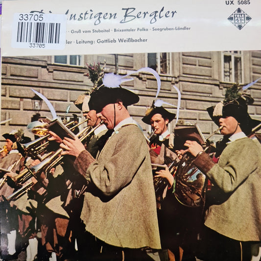 Lustigen Bergler - De Lustigen Bergler 33705 Vinyl Singles EP Vinyl Goed / Hoes Goed