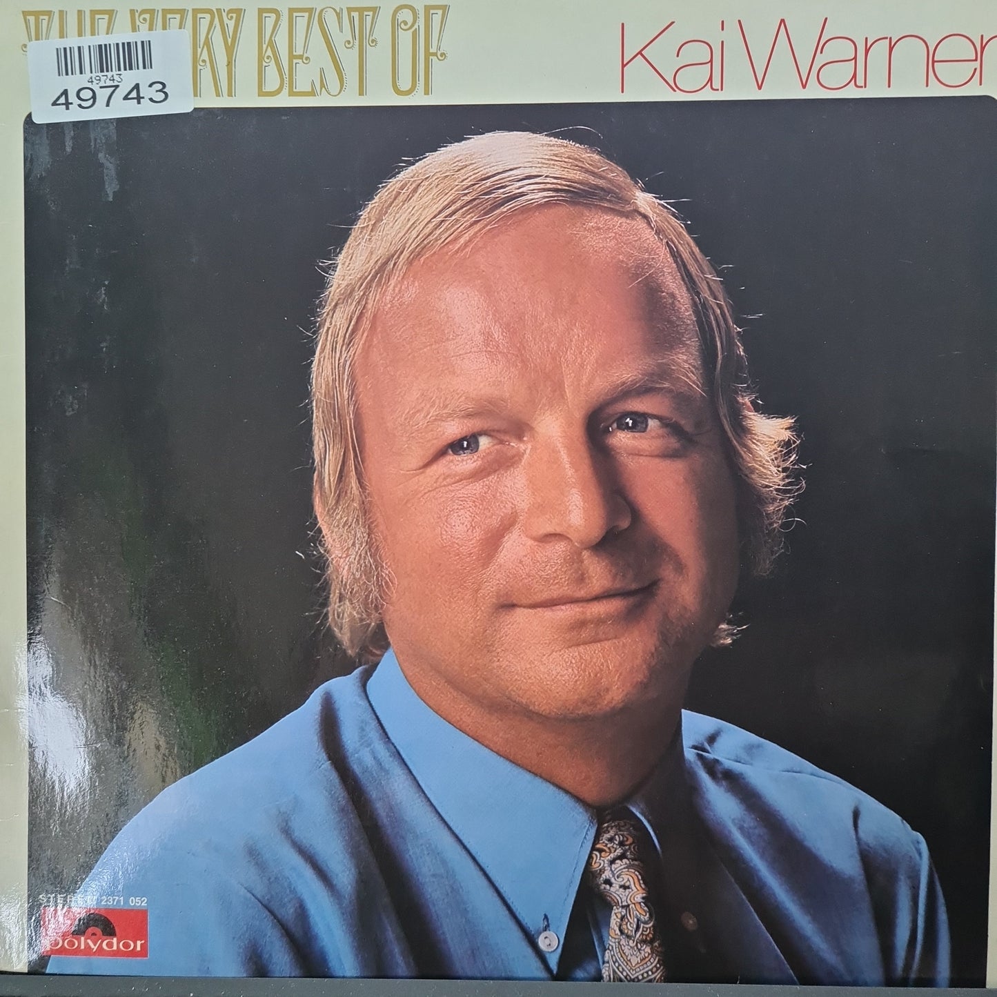 Kai Warner - The Very Best Of Kai Warner (LP) 49743 Vinyl LP Vinyl Goed / Hoes Goed