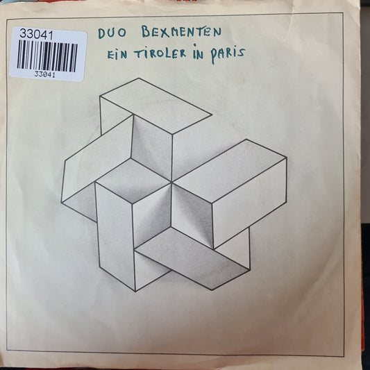 Akkordeon-Duo Bex-Menten - Ein Tiroler In Paris 33041 Vinyl Singles Vinyl Goed / Hoes Goed