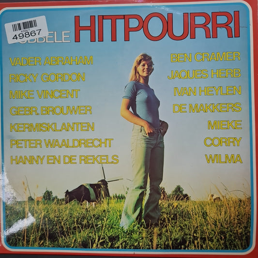 Various - Dubbele Hitpourri (LP) 49867 Vinyl LP Dubbel Vinyl Goed / Hoes Goed
