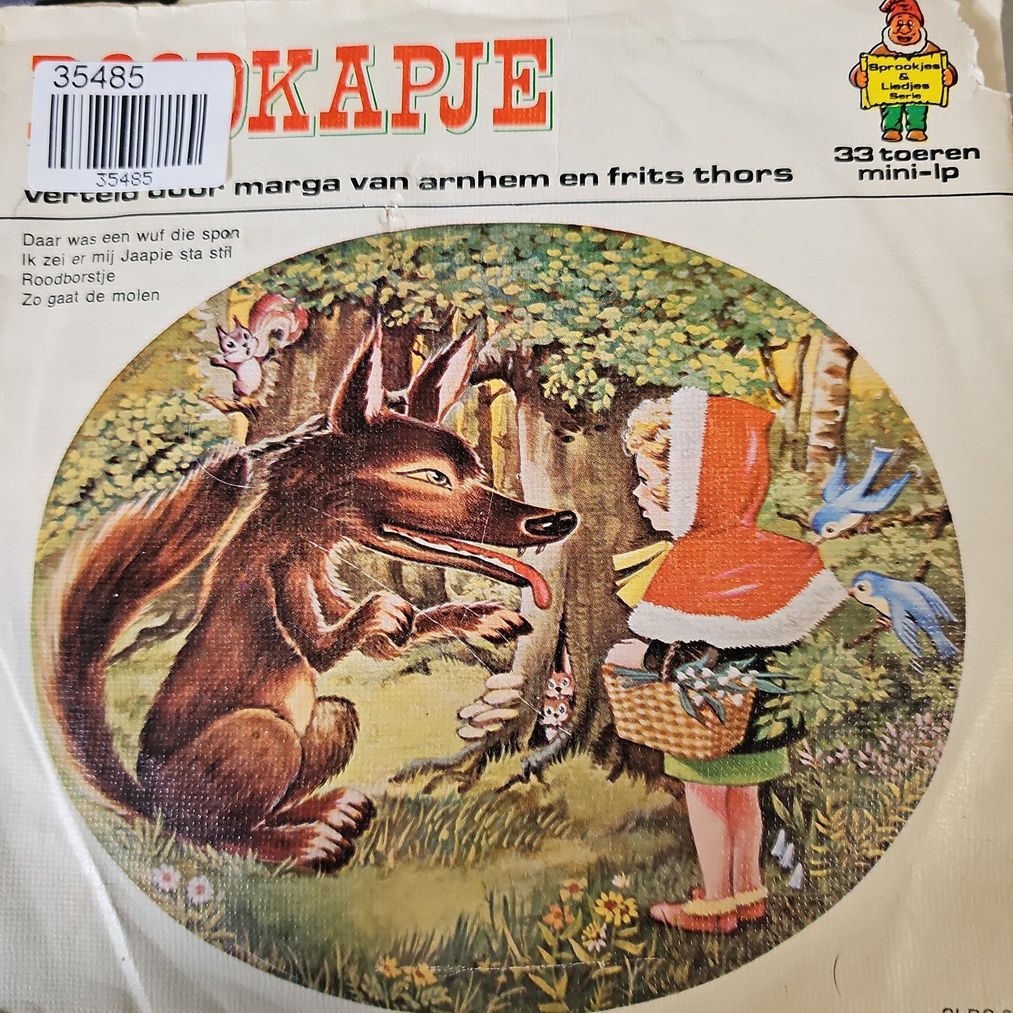 Marga van Arnhem und Frits Thors - Rotkäppchen 35485