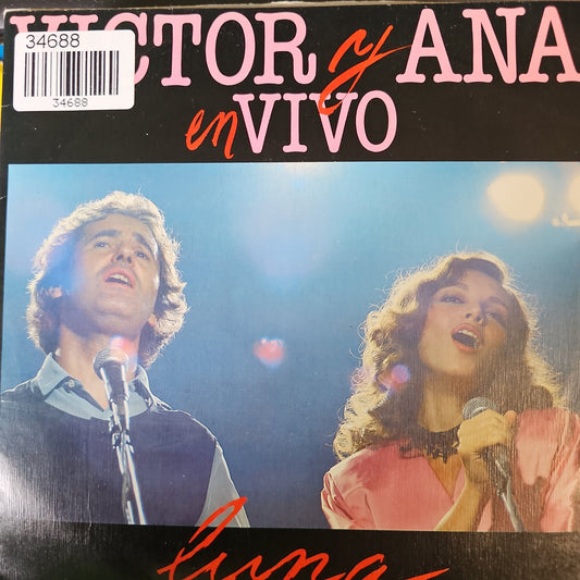 Víctor Manuel Y Ana Belén - Luna (Victor Y Ana En Vivo) 34688 Vinyl Singles Vinyl Goed / Hoes Goed