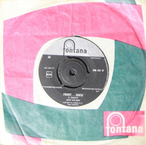 Jacky Van Dam - Pot Voor Meneer 05007 Vinyl Singles Vinyl Goed / Hoes Goed