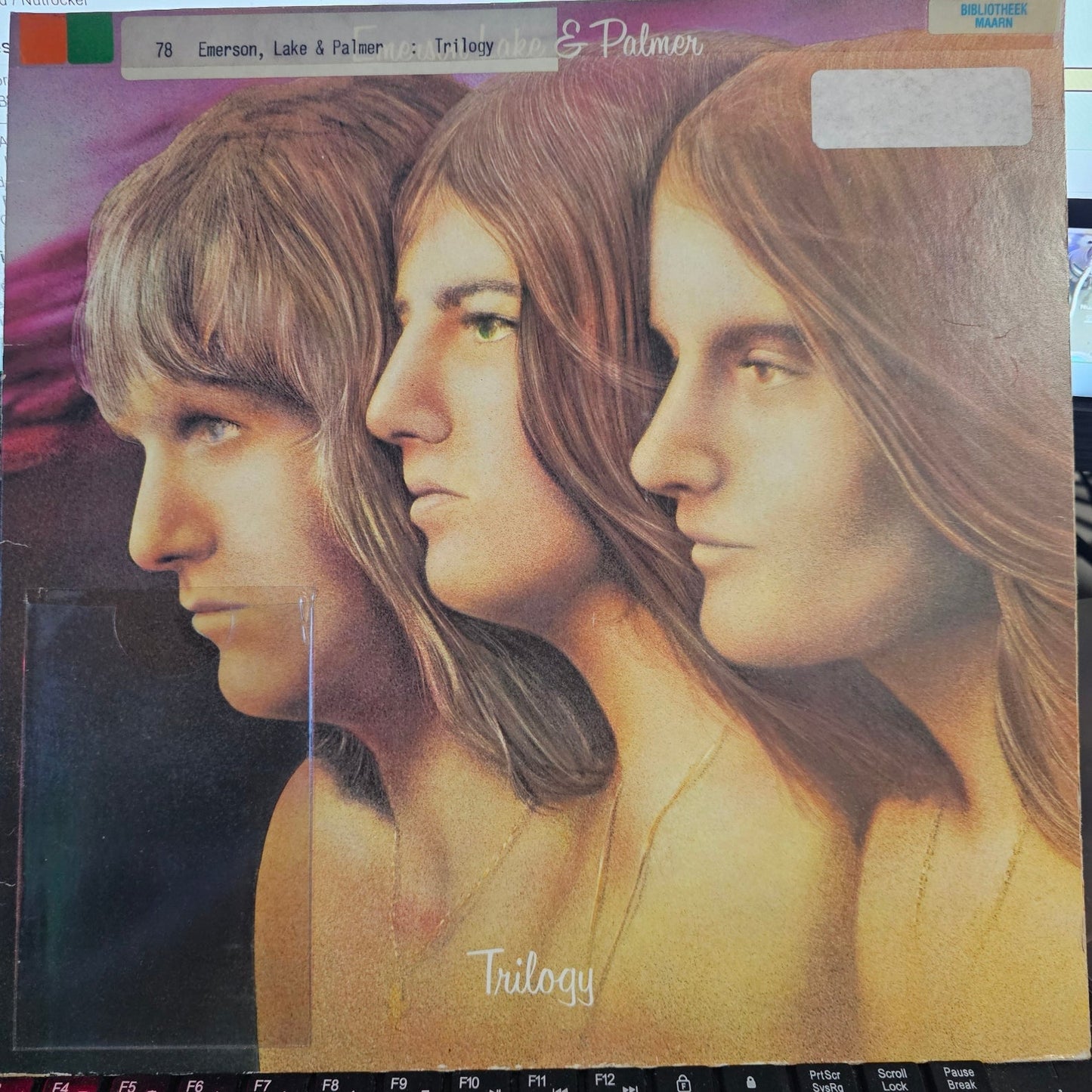 Emerson, Lake & Palmer - Trilogy (LP) 51691 Vinyl LP Vinyl Goed / Hoes Zie Foto