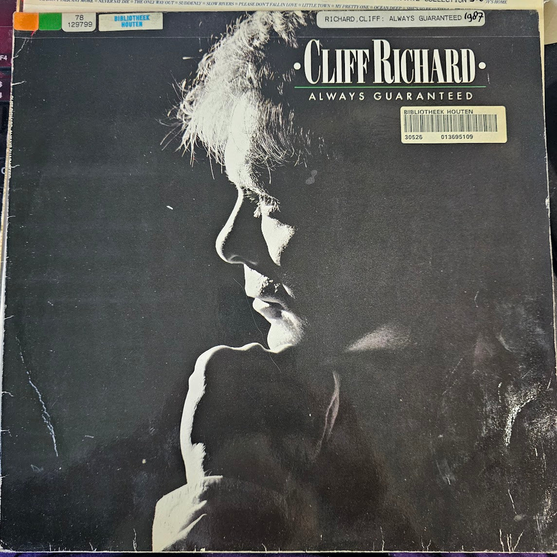 Cliff Richard - Always Guaranteed (LP) (B-Keus) Vinyl LP Media VG+ / Sleeve Zie Foto "VINYLSINGLES.NL"