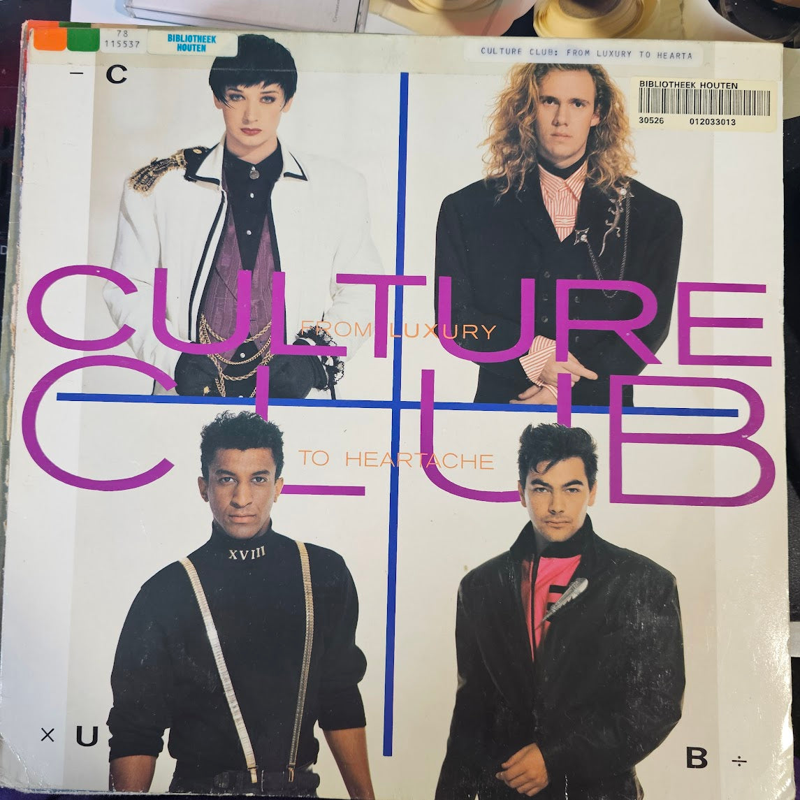 Culture Club - From Luxury To Heartache (LP) Vinyl LP Media VG+ / Sleeve Zie Foto "VINYLSINGLES.NL"