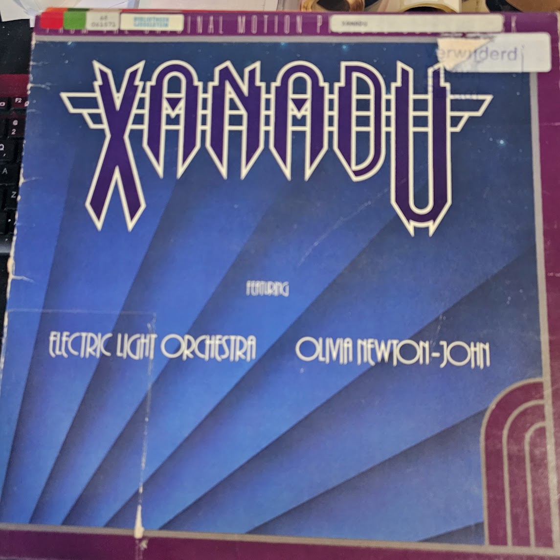 Electric Light Orchestra / Olivia Newton-John - Xanadu (From The Original Motion Picture Soundtrack) (LP) Vinyl LP Media VG+ / Sleeve Zie Foto "VINYLSINGLES.NL"