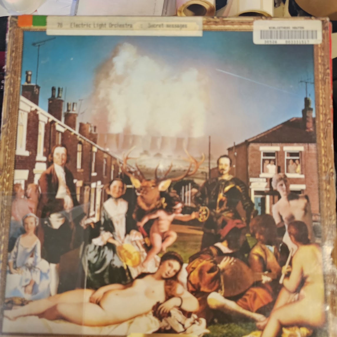 Electric Light Orchestra - Secret Messages (LP) Vinyl LP Media VG+ / Sleeve Zie Foto "VINYLSINGLES.NL"