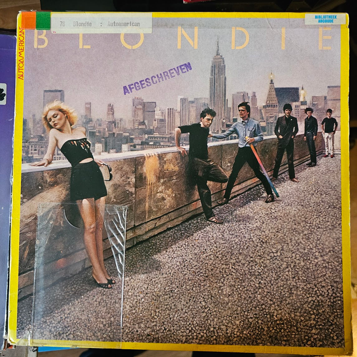 Blondie - Autoamerican (LP) (B-Keus) Vinyl LP Media VG+ / Sleeve Zie Foto "VINYLSINGLES.NL"