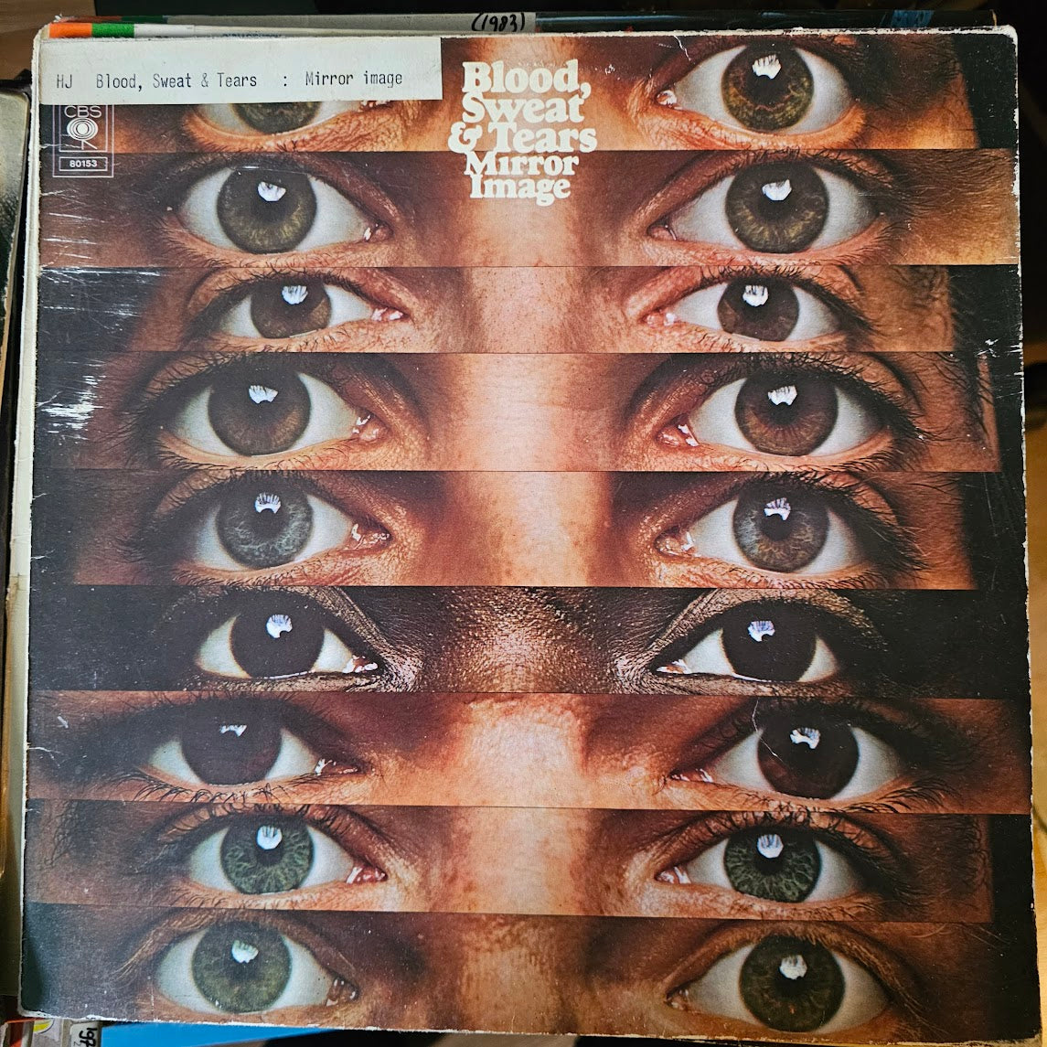 Blood, Sweat And Tears - Mirror Image (LP) (B-Keus) Vinyl LP Media VG+ / Sleeve Zie Foto "VINYLSINGLES.NL"