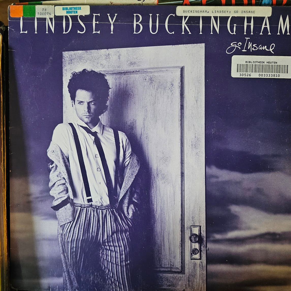 Lindsey Buckingham - Go Insane (LP) 51878 Vinyl LP Vinyl Goed / Hoes Zie Foto