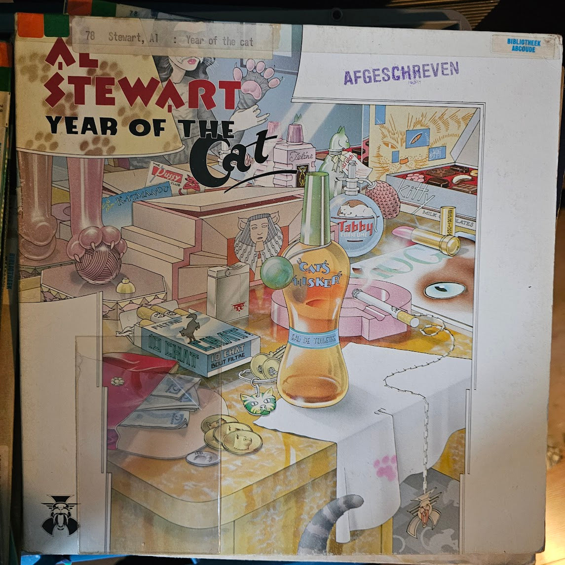 Al Stewart - Year Of The Cat (LP) Vinyl LP Media VG+ / Sleeve Zie Foto "VINYLSINGLES.NL"