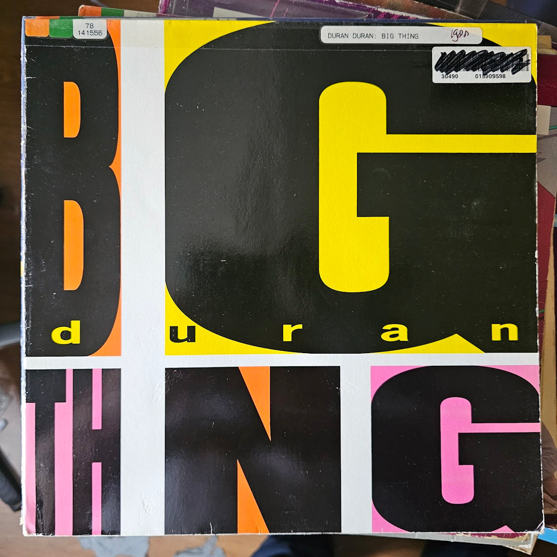 Duran Duran - Big Thing (LP) (B-Keus) Vinyl LP Media VG+ / Sleeve Zie Foto "VINYLSINGLES.NL"
